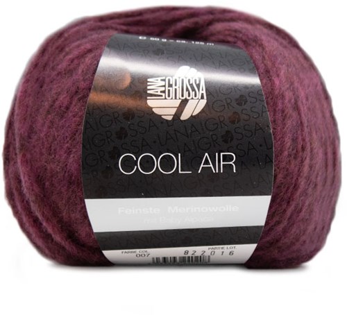Lana Grossa Cool Air 7 Burgundian