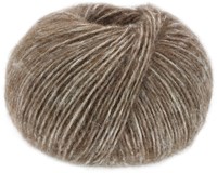 Lana Grossa Natural Alpaca Pelo 008 Dunkelbraun meliert
