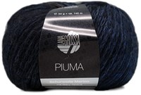 Lana Grossa Piuma 009 Jeans / Marine / Grey / Black