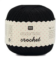Rico Essentials Crochet 012 Schwarz