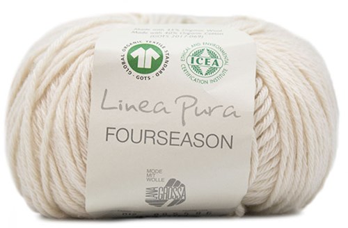 Lana Grossa Fourseason 012 Raw White