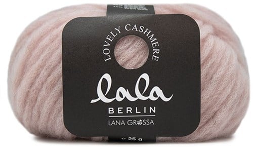 Lana Grossa Lala Berlin Lovely Cashmere 012 Pastel Pink
