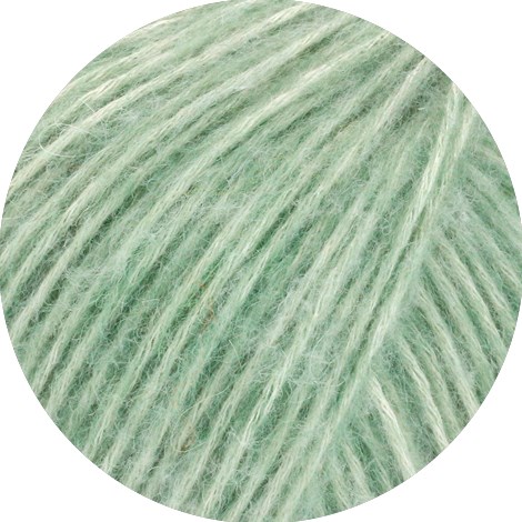Lana Grossa Natural Alpaca Pelo 014 Mint meliert-2