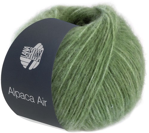 Lana Grossa Alpaca Air 014 Graugrün