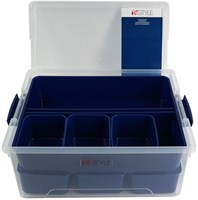 Restyle Aufbewahrungsbox 36,5 x 29 x 15 cm mit 7 Stück Stauraum im Inneren-2