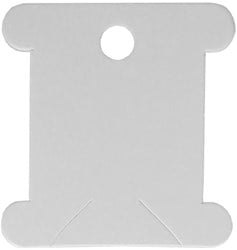 Restyle-Papierverpackungskarten 7,5 x 7,3 cm, Karte mit 100 Stück