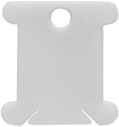 Restyle-Plastikfolienkarten 7,5 x 7,3 cm, Karte à 100 Stück