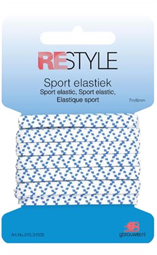 Restyle Sport Gummiband 6 mm x 7 meter