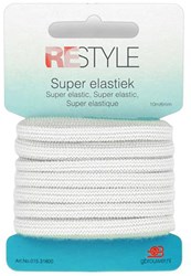 Restyle Super Gestricktes Gummiband 6mm x 10 meter