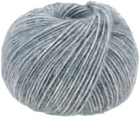 Lana Grossa Natural Alpaca Pelo 017 Graublau meliert