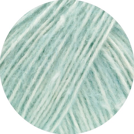 Lana Grossa Natural Alpaca Pelo 018 Eisblau meliert-2