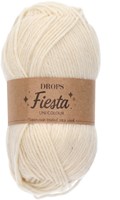 Drops Fiesta Uni Colour 01 Natur