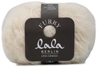 Lana Grossa Lala Berlin Furry 001 Raw White