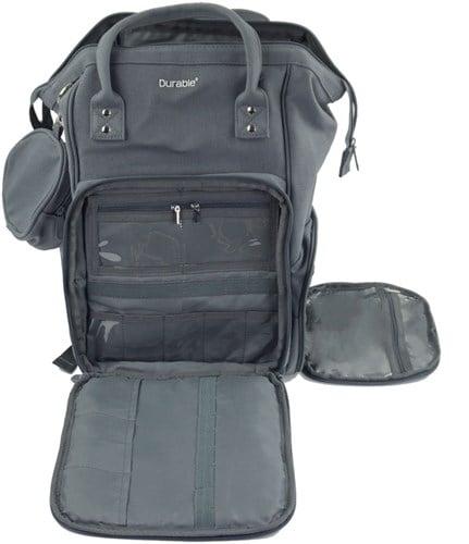 Durable Stricktaschenrucksack 28x24x43cm-3