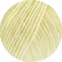 Lana Grossa Natural Alpaca Pelo 020 Zartgrün meliert-2
