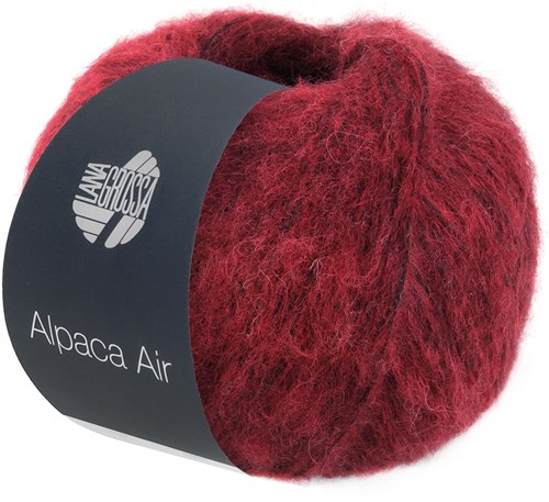 Lana Grossa Alpaca Air 020 Dunkelrot
