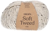 Drops Soft Tweed Mix 020 Salz und Pfeffer