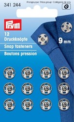 Prym Druckknöpfe silber 9mm
