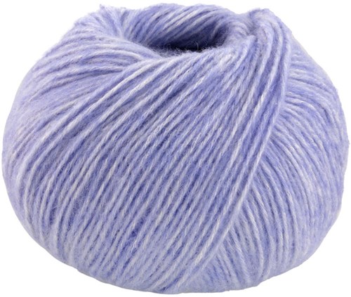 Lana Grossa Natural Alpaca Pelo 024 Veilchenblau meliert