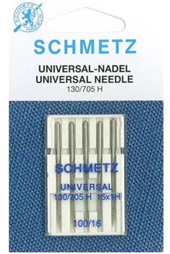Schmetz Universal Nadeln NM 100 - 1 x 5 Nadeln auf Karte
