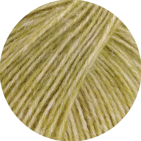 Lana Grossa Natural Alpaca Pelo 026 Kiwi meliert-2