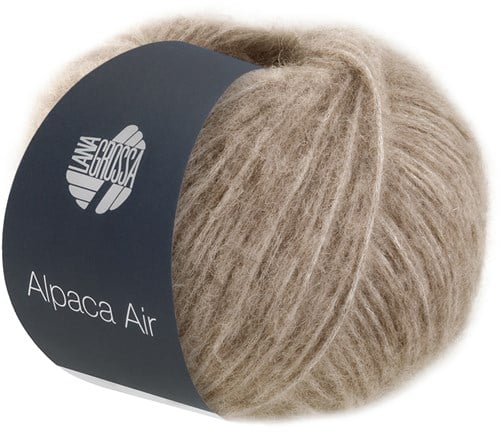 Lana Grossa Alpaca Air 026 Graubeige