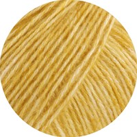 Lana Grossa Natural Alpaca Pelo 027 Senfgelb meliert-2