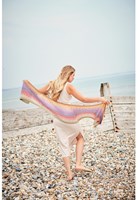 Strickanleitung Creative Cotton Dégradé Lucky 8 Ajour Schal