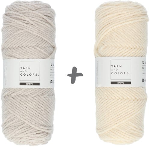 Reversible Traumkissen 3.0 Rund Häkelpaket 2 Birch