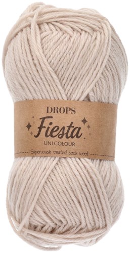 Drops Fiesta Uni Colour 02 Hellbeige