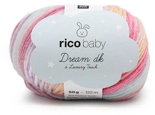 Rico Baby Dream DK 002 Pink Mix