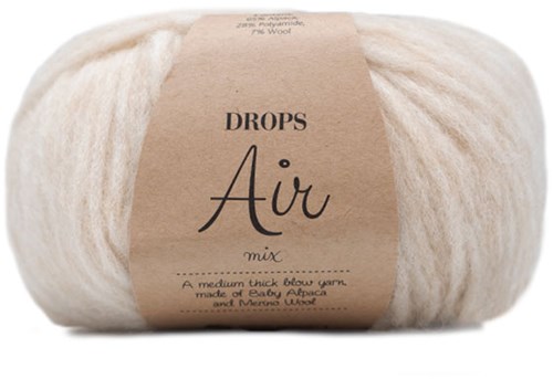 Drops Air Mix 002 Weizen