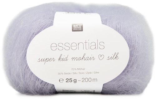 Rico Essentials Super Kid Mohair Loves Silk 35 Violet