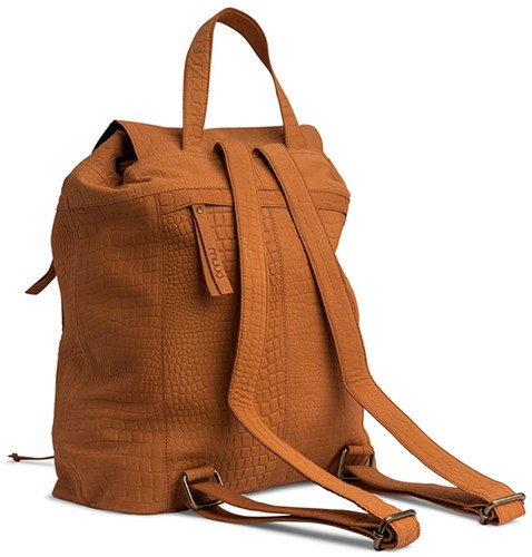 MUUD Gimo Whiskey - Handgefertigter Lederrucksack 38x39cm-2