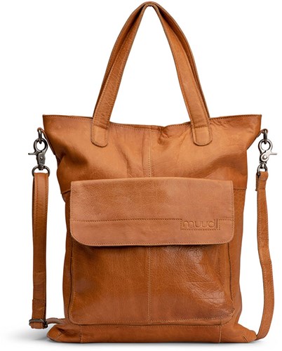 MUUD Arendal Whiskey - Handgefertigte Ledertasche für Bastelprojekte, 35 x 34 cm