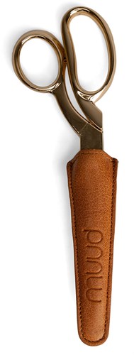 MUUD Etúi Whiskey - Handgefertigtes Lederetui für Scheren 12x2x4cm