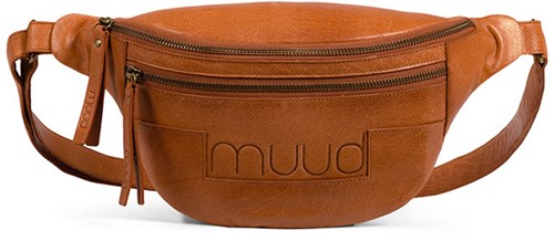MUUD Vegas Whiskey - Handgefertigte Gürteltasche aus Leder, 17 x 38 cm