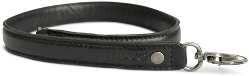 MUUD Hudson Black - Handgefertigter Ledertaschengriff 2x50 cm