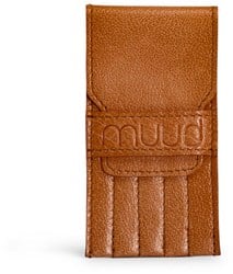 MUUD Eva. Handgefertigtes Lederetui für Nadeln 12x6cm