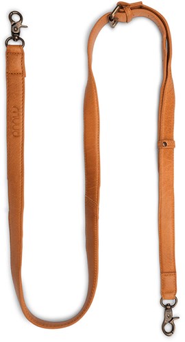 MUUD Caia Whiskey - Handgefertigter Ledertaschengriff 127-150 x 2 cm