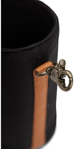 MUUD Daris - Whisky Handgefertigter Flaschenhalter aus Leder 18 x 10 cm-3
