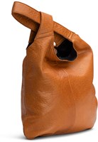 MUUD Dzana - Whiskey Handgefertigte Lederhandtasche 27 x 26 cm-2