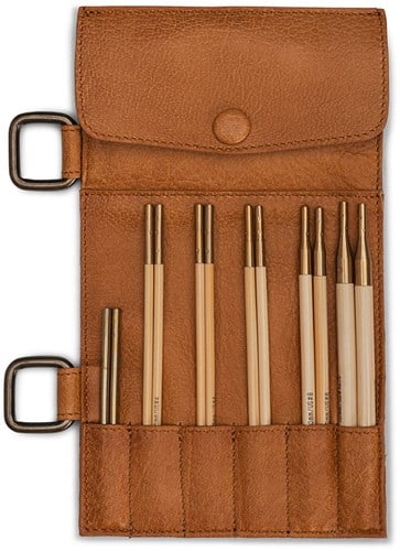MUUD Carita D - Whisky Handgefertigte Ledertasche