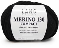 Lang Yarns Merino 130 Compact 04 Black