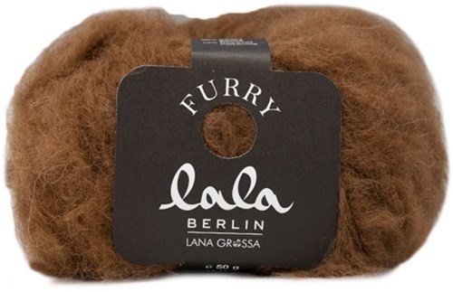 Lana Grossa Lala Berlin Furry 004 Brown
