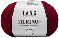 Lang Yarns Merino+ 0063 Dunkelrot