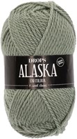 Drops Alaska Uni Colour 075 salbeigrün