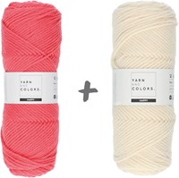 Reversible Traumkissen 3.0 Viereckig Häkelpaket 7 Pink Sand 50 x 50 cm