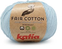 Katia Fair Cotton 008 Hellhimmelblau