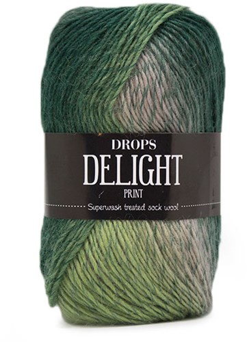 Drops Delight 08 Grün-beige